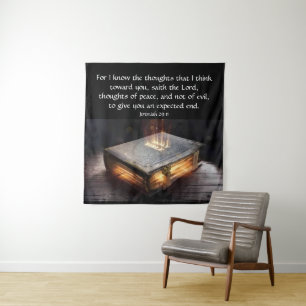 Jeremiah 29:11 wandteppich