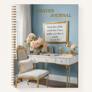 Jeremiah 30:2 Zeitschrift "Soft Cover Prayer" Notizbuch