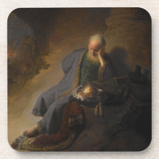 Jeremiah Lamenting the Destruction of Jerusalem Getränkeuntersetzer