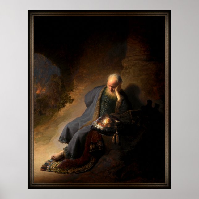 Jeremiah Lamenting the Destruction of Jerusalem Poster (Vorne)