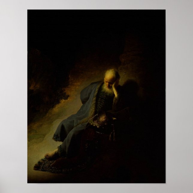 Jeremiah Lamenting the Destruction of Jerusalem Poster (Vorne)