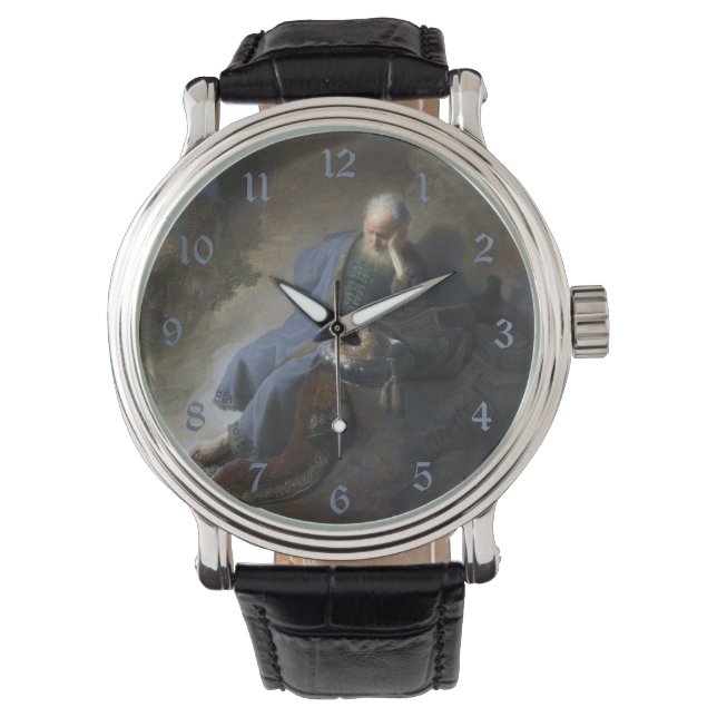 Jeremiah Lamenting über den Fall Jerusalems, Rembr Armbanduhr (Vorderseite)