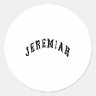 Jeremiah Team Lieblings- Martha's Vineyard Sommer  Runder Aufkleber
