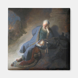 Jeremiah Zerstörung Jerusalem Bibel Rembrandt Magnet