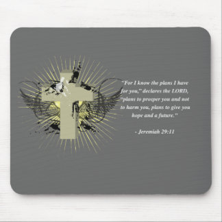 JEREMIAS-29:11 Bibel-Vers Mousepad
