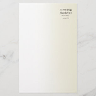 JEREMIAS-29:11 BRIEFPAPIER