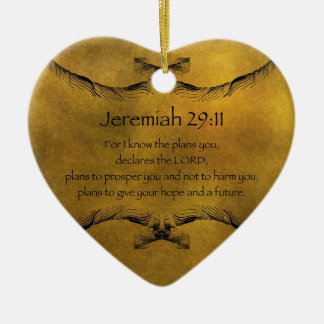 Jeremias-29:11 Keramik Ornament