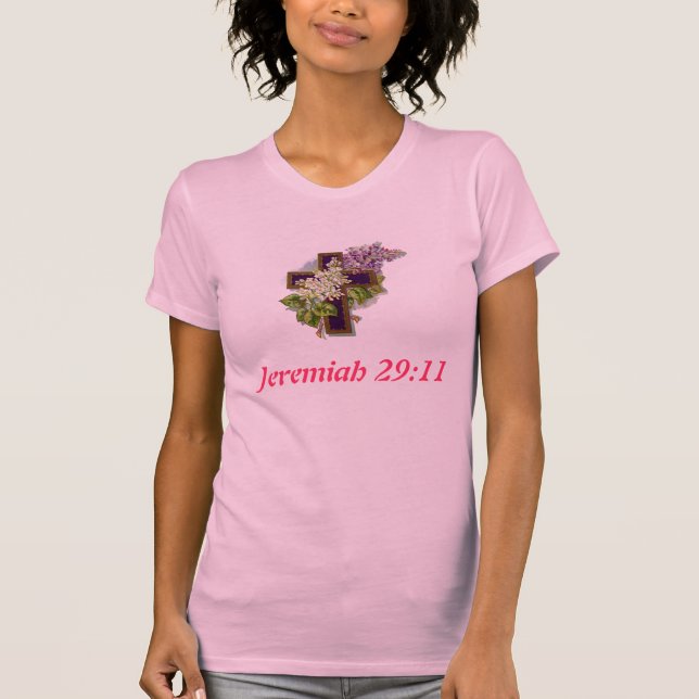 Jeremias-29:11 Kreuz-T - Shirt (Vorderseite)