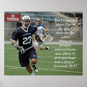 Jeremias-29:11 Lacrosse Poster
