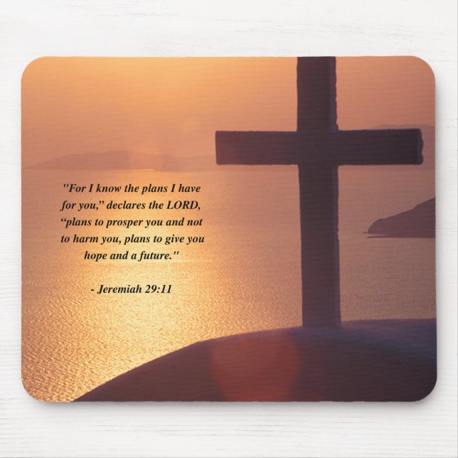 JEREMIAS-29:11 MOUSEPAD (Vorne)