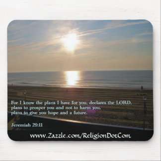 Jeremias-29:11 Sonnenaufgang Mousepad
