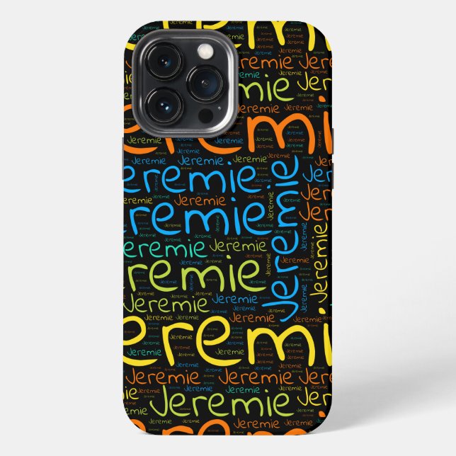 Jeremie iPhone Hülle (Rückseite)