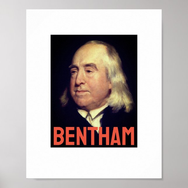 Jeremy Bentham Poster (Vorne)