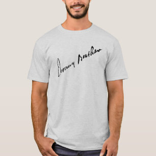 Jeremy Bentham Signature T - Shirt