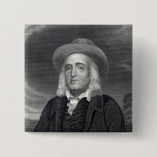 Jeremy Bentham 'von der Galerie der Porträts Button