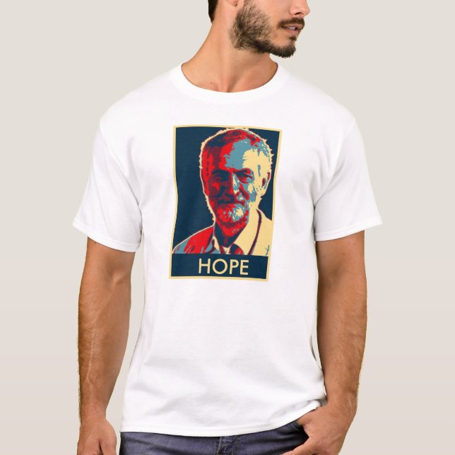 Jeremy corbyn Hoffnungst-shirt T-Shirt (Vorderseite)