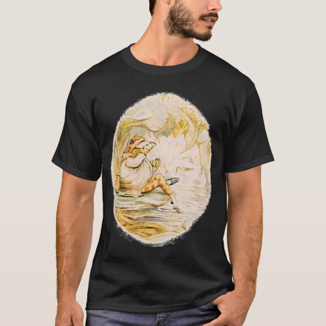 Jeremy Fisher - Beatrix Potter T-Shirt (Vorderseite)