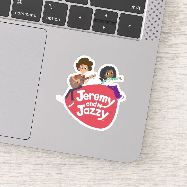 Jeremy und Jazzy Sticker (Detail)