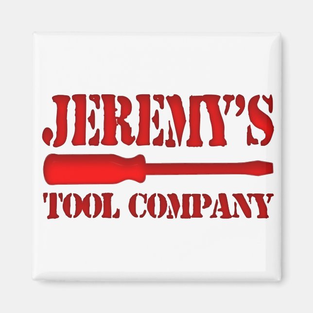 Jeremy's Tool Company Magnet (Vorne)