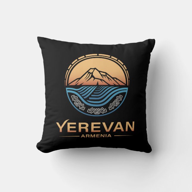 Jerewan Armenien Kissen (Vorderseite)
