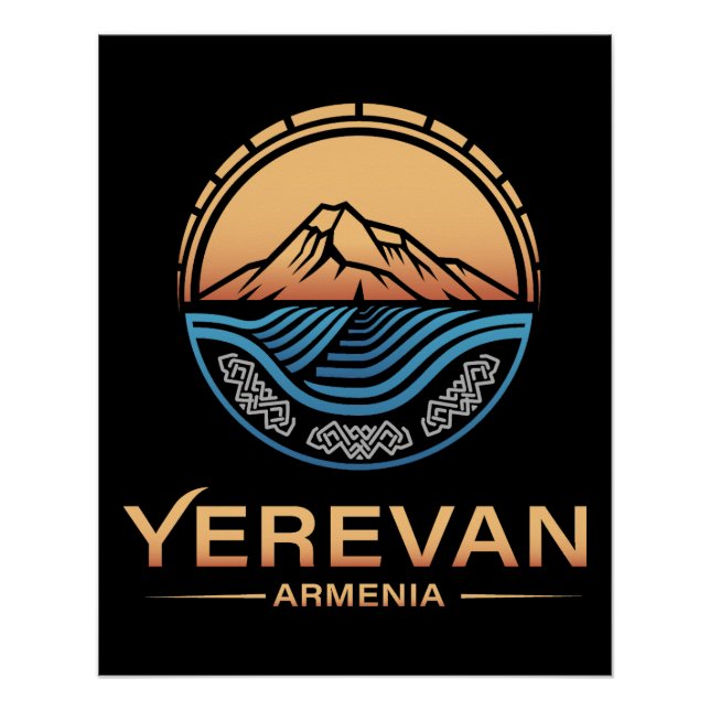 Jerewan Armenien Poster (Vorderseite)