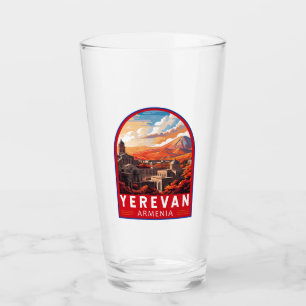 Jerewan Armenien Reise Kunst Vintage Glas