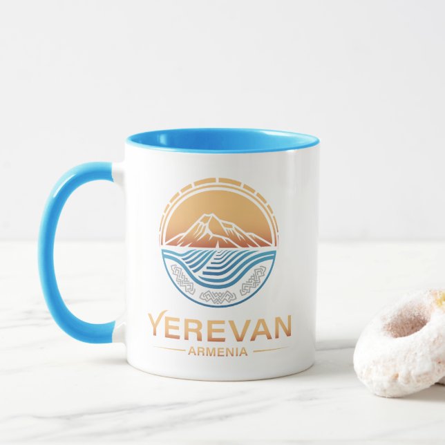 Jerewan Armenien Tasse (Mit Donut)