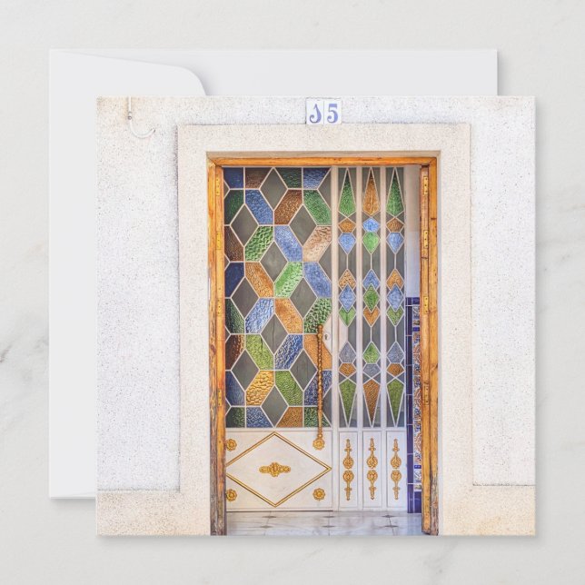 Jerez Door Feiertagskarte (Vorderseite)