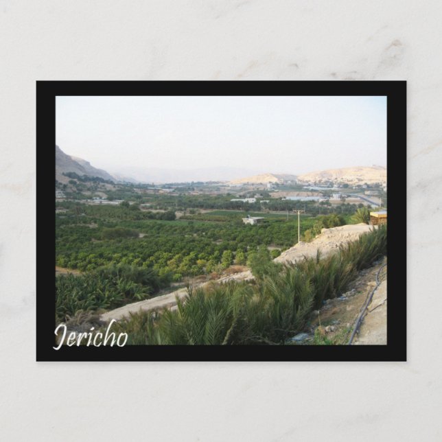 Jericho Postkarte (Vorderseite)