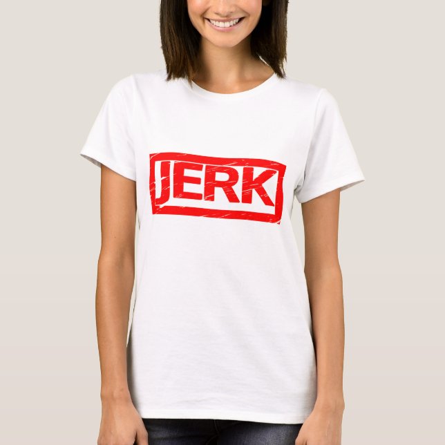 Jerk Briefmarke T-Shirt (Vorderseite)