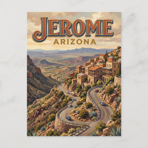 Jerome Arizona Postkarte