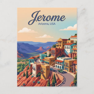 Jerome Arizona Postkarte
