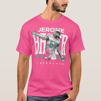 Jerome Baker Miami Player Name T-Shirt