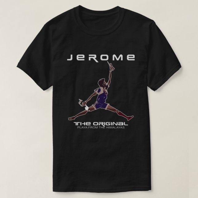 Jerome Der ursprüngliche Strand aus dem Himalaya T-Shirt (Design vorne)