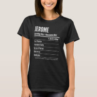 Jerome, die Kalorien mit dem Etikett für die Größe