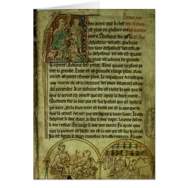 Jerome: Ein Doktor, der einen Patienten besucht (Vorne)