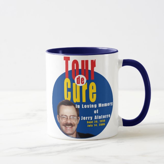 Jerry-Ausflug-Logo Tasse (Rechts)