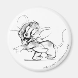 Jerry Bashful Sketch Magnet