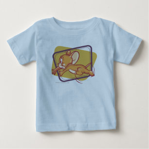 Jerry-Betrieb erschrocken Baby T-shirt