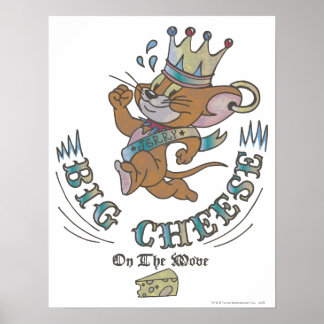 Jerry Big Cheese auf dem Mond 2 Poster