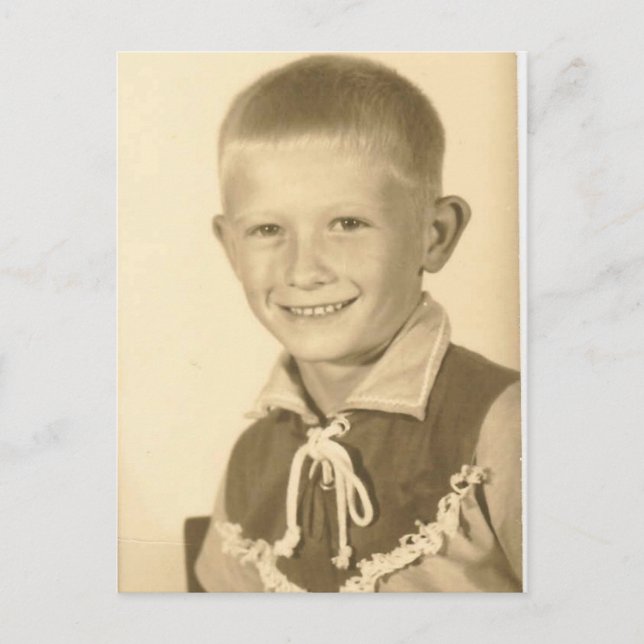 Jerry Birthday Bild Einladungspostkarte (Vorderseite)