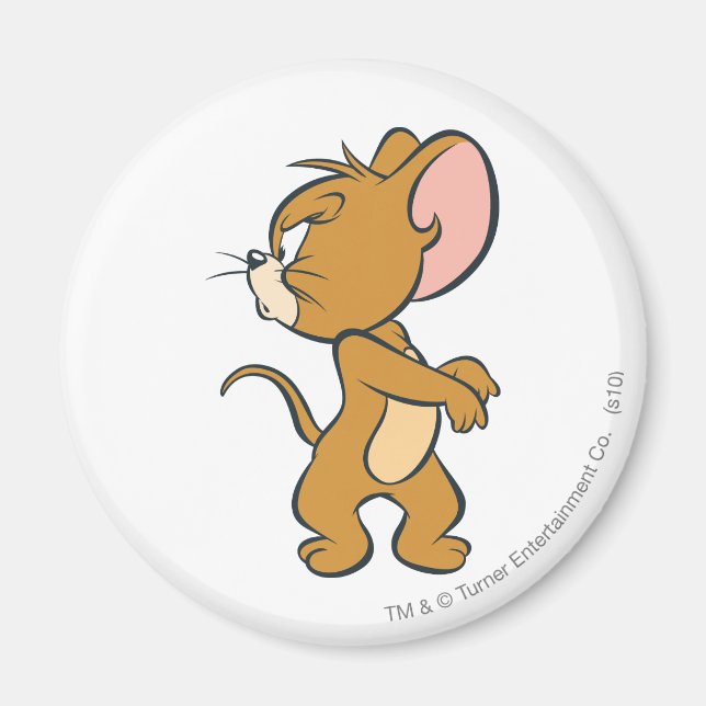 Jerry Blioking Back Annoyed Magnet (Vorne)