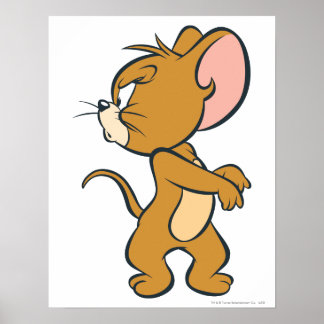 Jerry Blioking Back Annoyed Poster