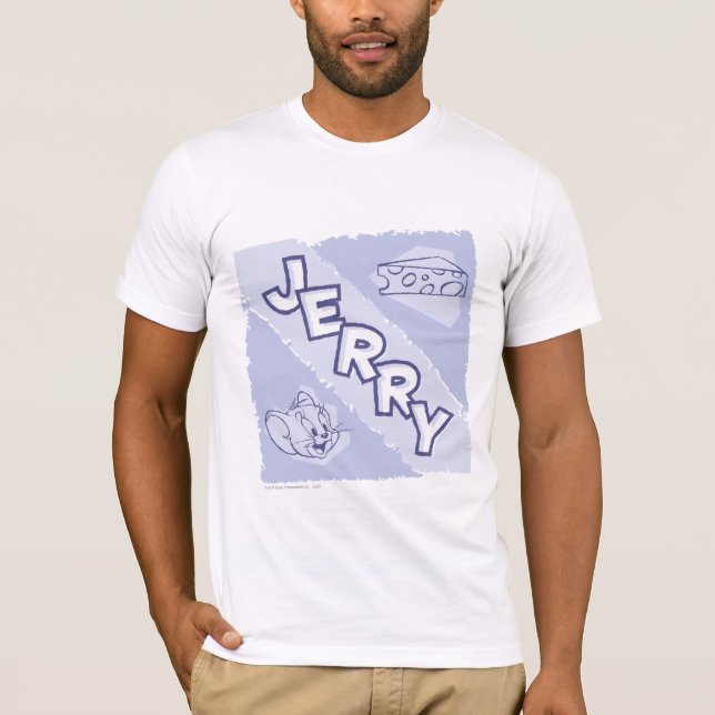 Jerry Blue Cheese Logo T-Shirt (Vorderseite)