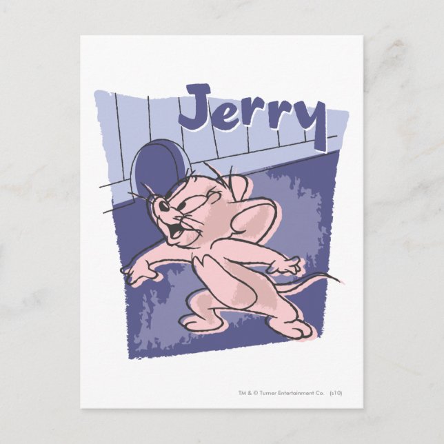 Jerry Blue Postkarte (Vorderseite)