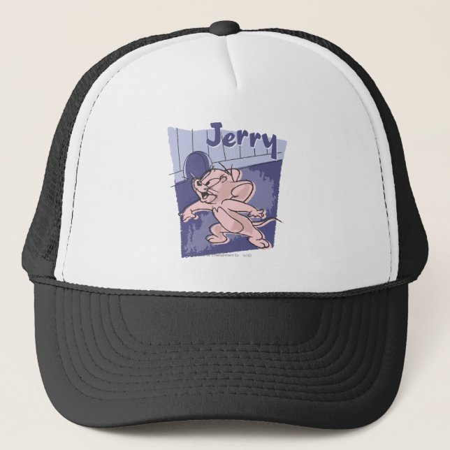 Jerry Blue Truckerkappe (Vorderseite)