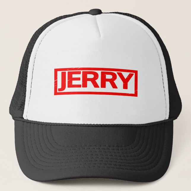 Jerry-Briefmarke Truckerkappe (Vorderseite)