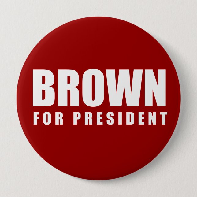 JERRY BROWN BUTTON (Vorderseite)
