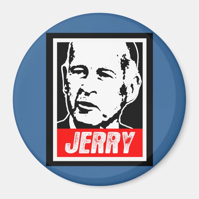 JERRY BROWN MAGNET (Vorne)