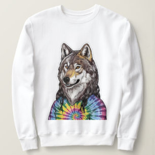 Jerry Garcia wolf Sweatshirt